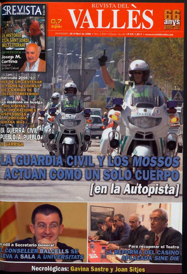Revista del Vallès, 28/4/2006 [Ejemplar]