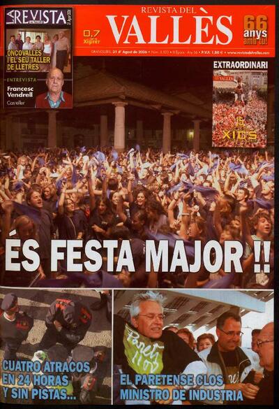 Revista del Vallès, 31/8/2006 [Issue]
