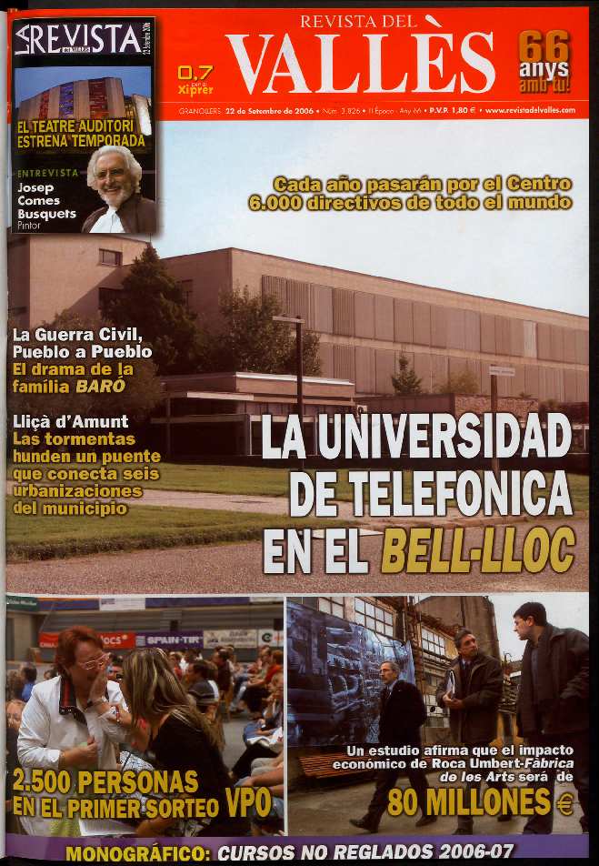 Revista del Vallès, 22/9/2006 [Issue]