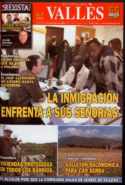Revista del Vallès, 29/9/2006 [Issue]