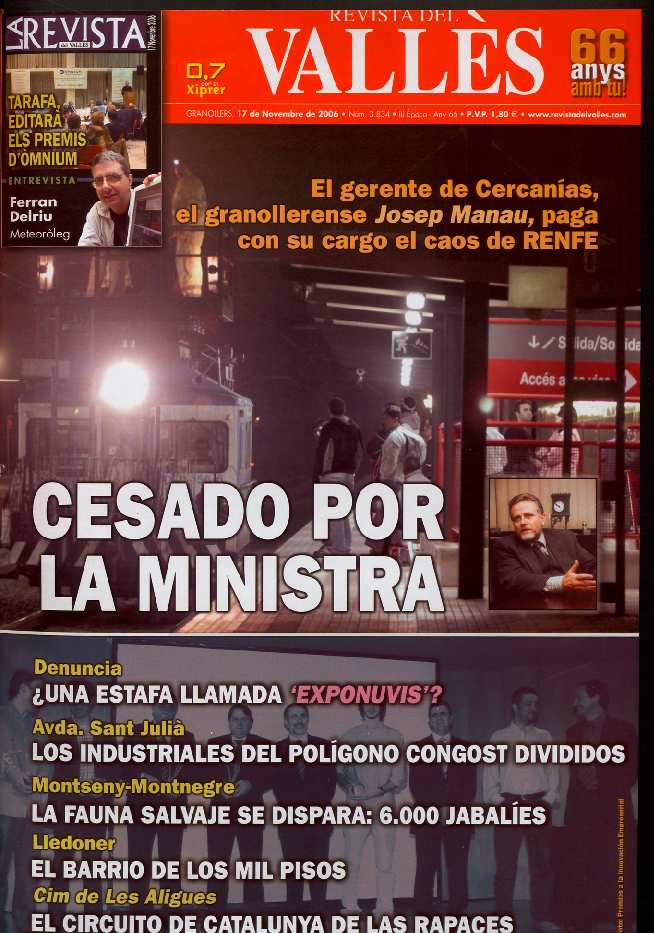 Revista del Vallès, 17/11/2006 [Issue]