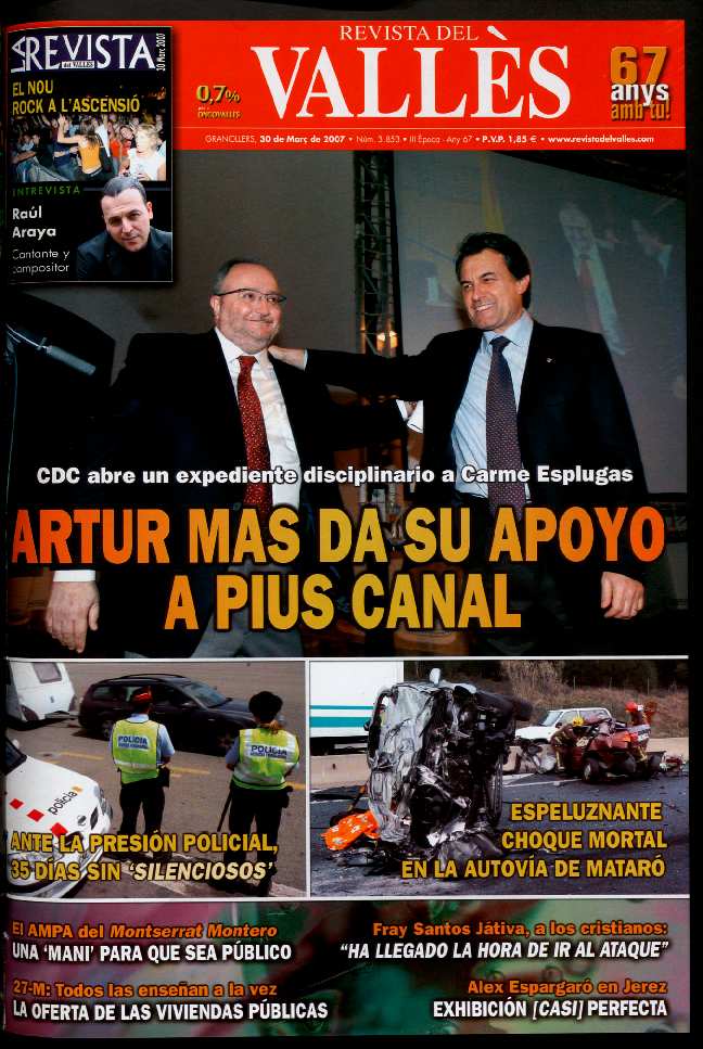 Revista del Vallès, 30/3/2007 [Ejemplar]
