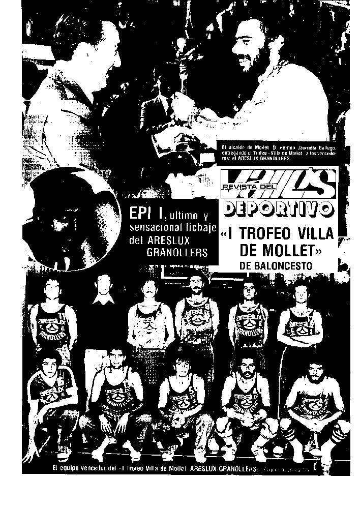 Revista del Vallès, 18/10/1977, Revista del Vallés Deportivo [Issue]