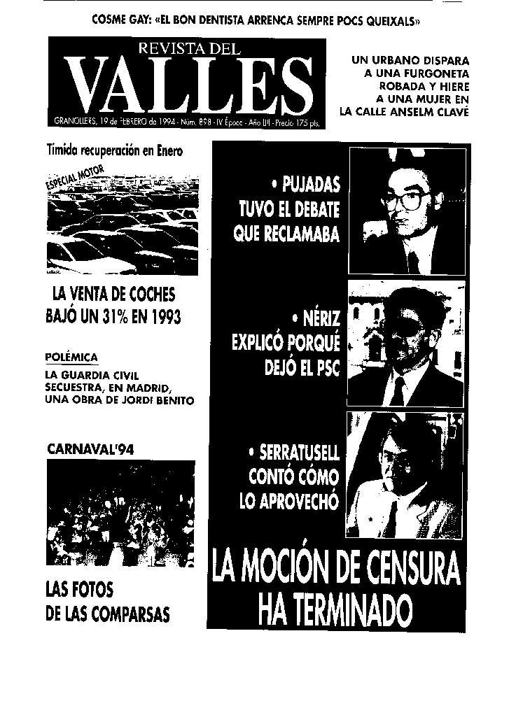 Revista del Vallès, 19/2/1994 [Exemplar]