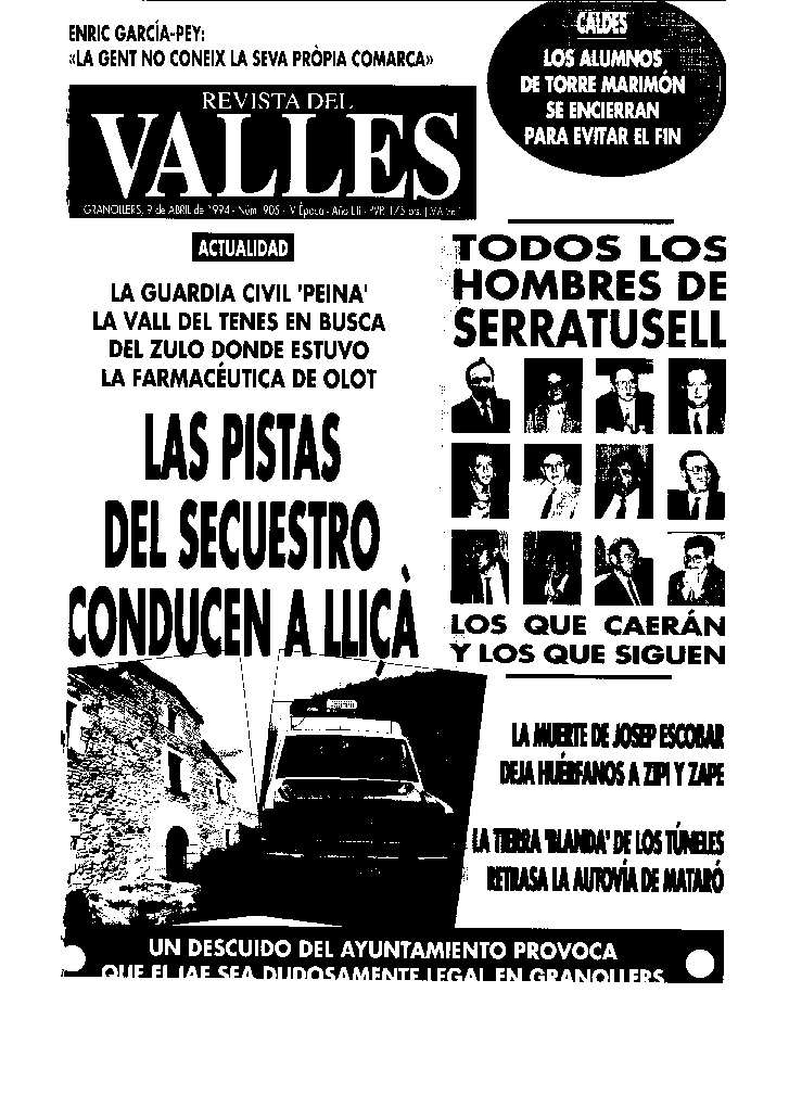 Revista del Vallès, 9/4/1994 [Exemplar]