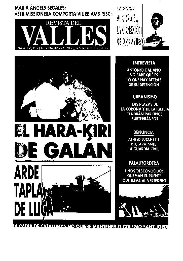 Revista del Vallès, 30/7/1994 [Exemplar]