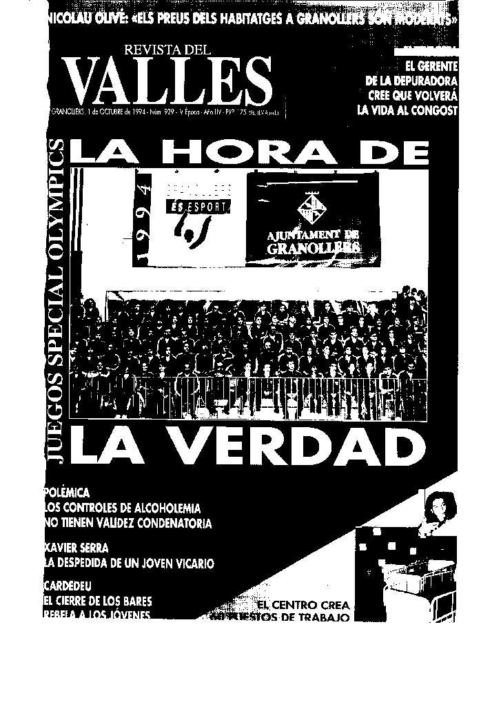 Revista del Vallès, 1/10/1994 [Exemplar]