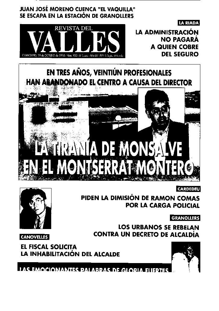 Revista del Vallès, 29/10/1994 [Exemplar]