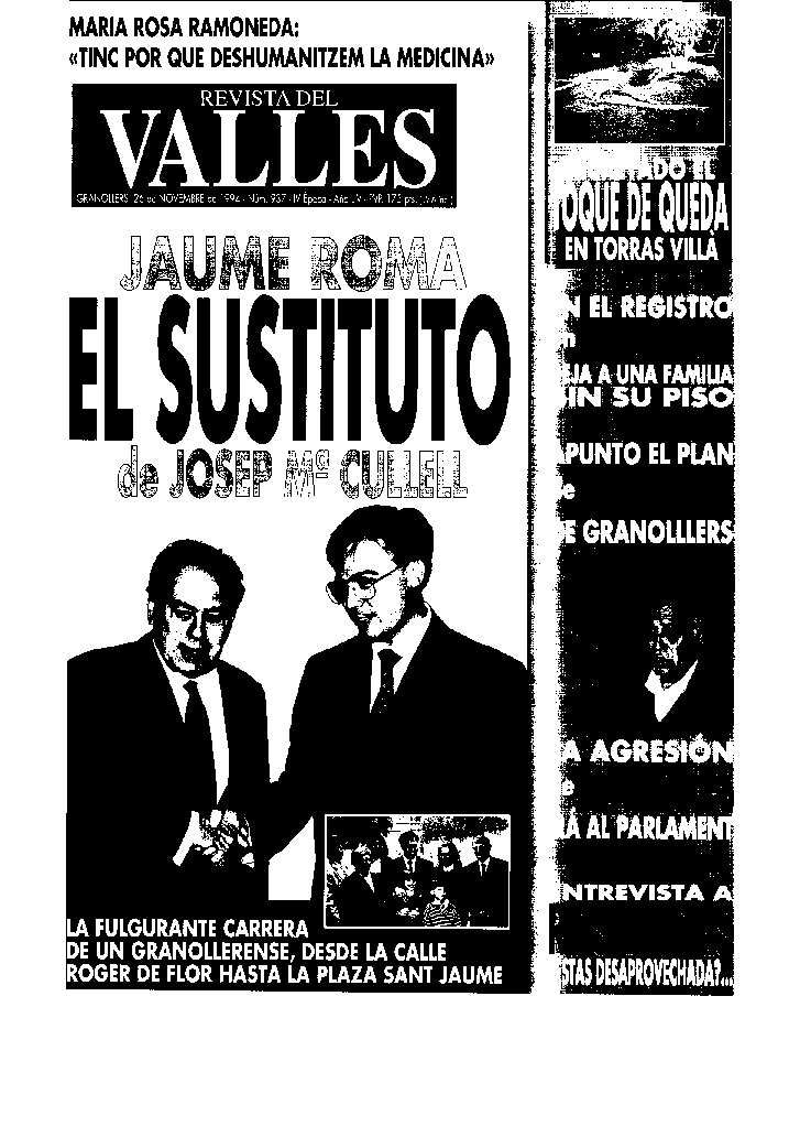 Revista del Vallès, 26/11/1994 [Exemplar]