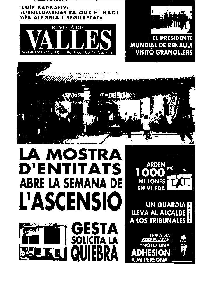 Revista del Vallès, 20/5/1995 [Exemplar]