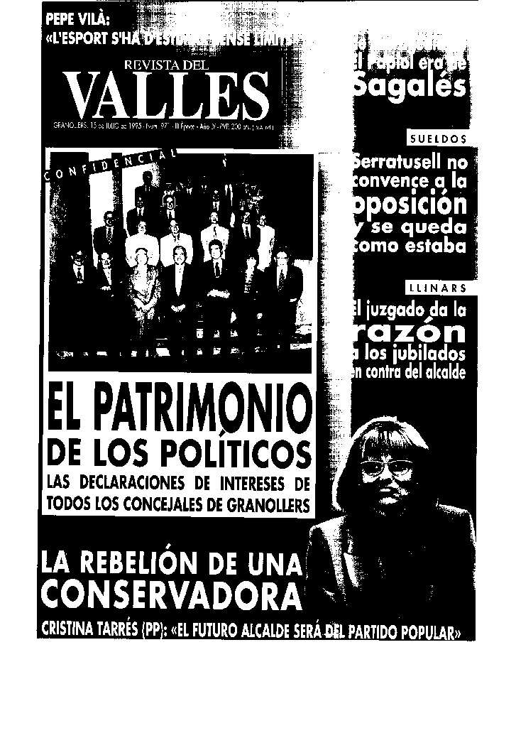 Revista del Vallès, 15/7/1995 [Exemplar]