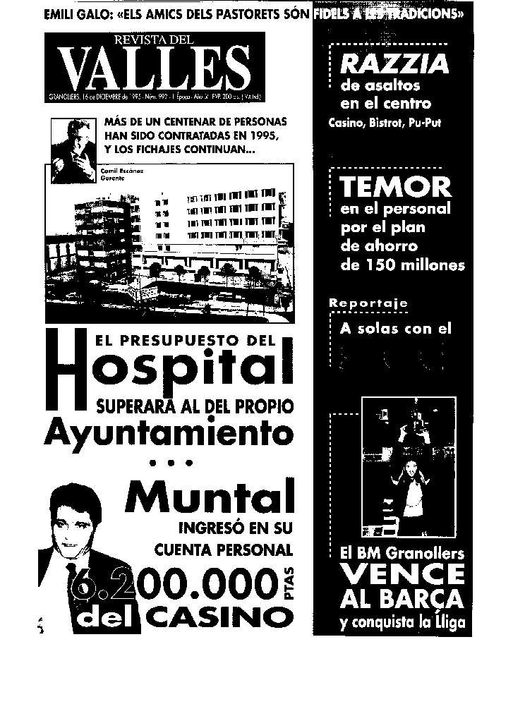 Revista del Vallès, 16/12/1995 [Exemplar]