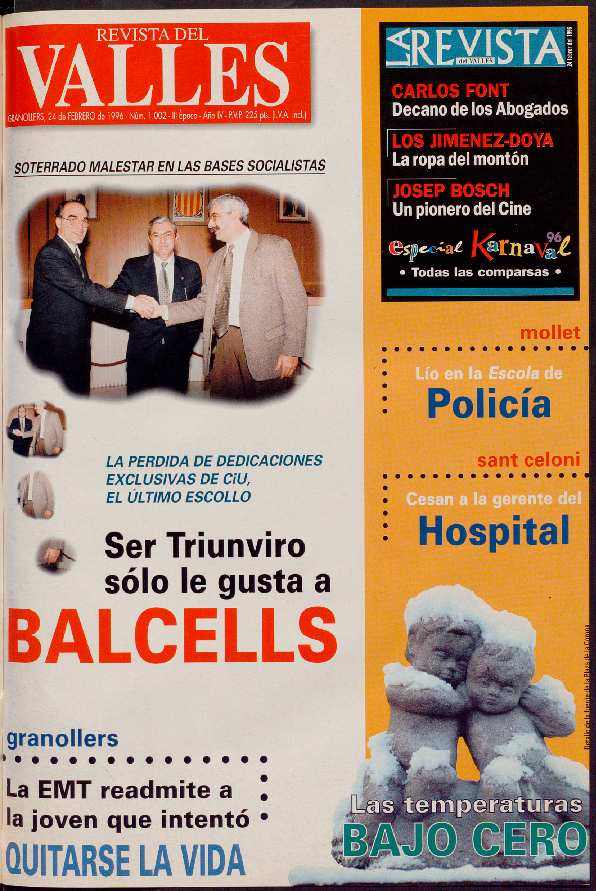 Revista del Vallès, 24/2/1996 [Exemplar]