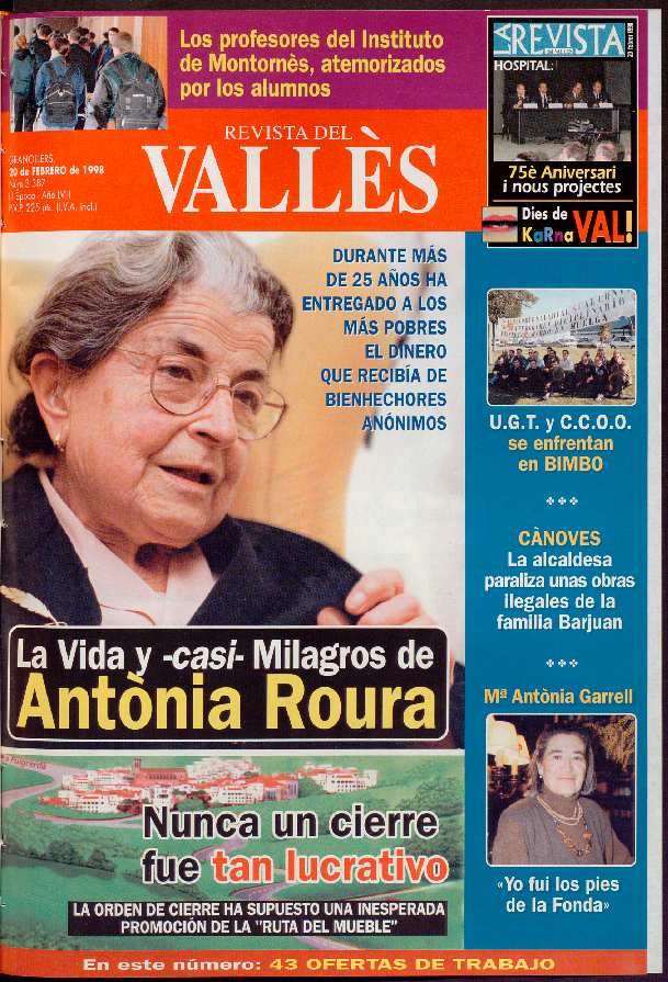 Revista del Vallès, 20/2/1998 [Issue]