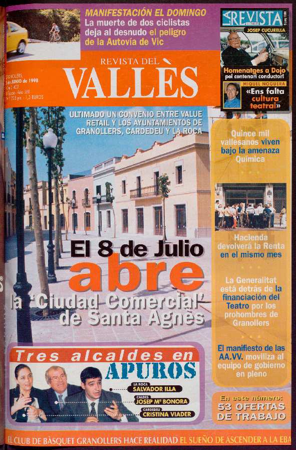 Revista del Vallès, 5/6/1998 [Issue]