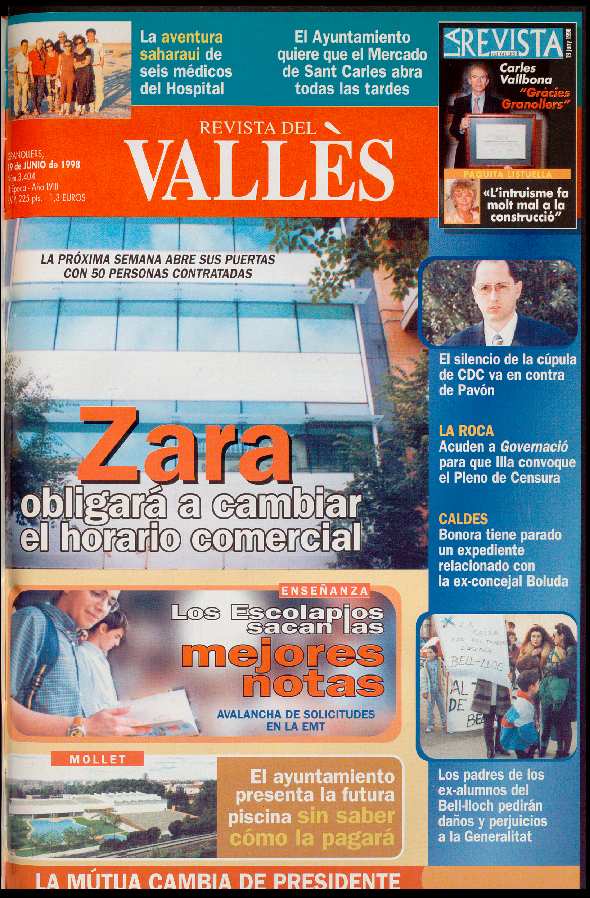 Revista del Vallès, 19/6/1998 [Issue]