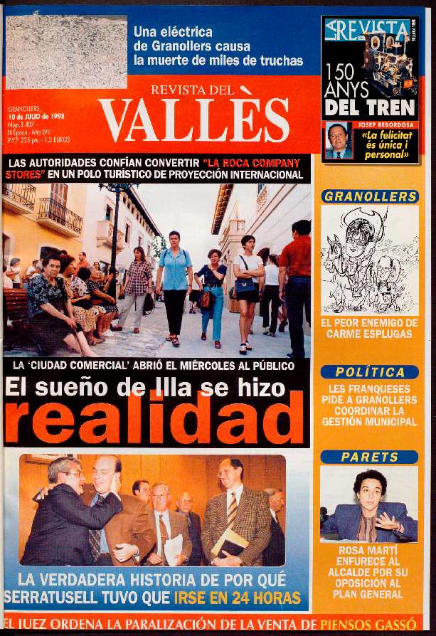 Revista del Vallès, 10/7/1998 [Issue]