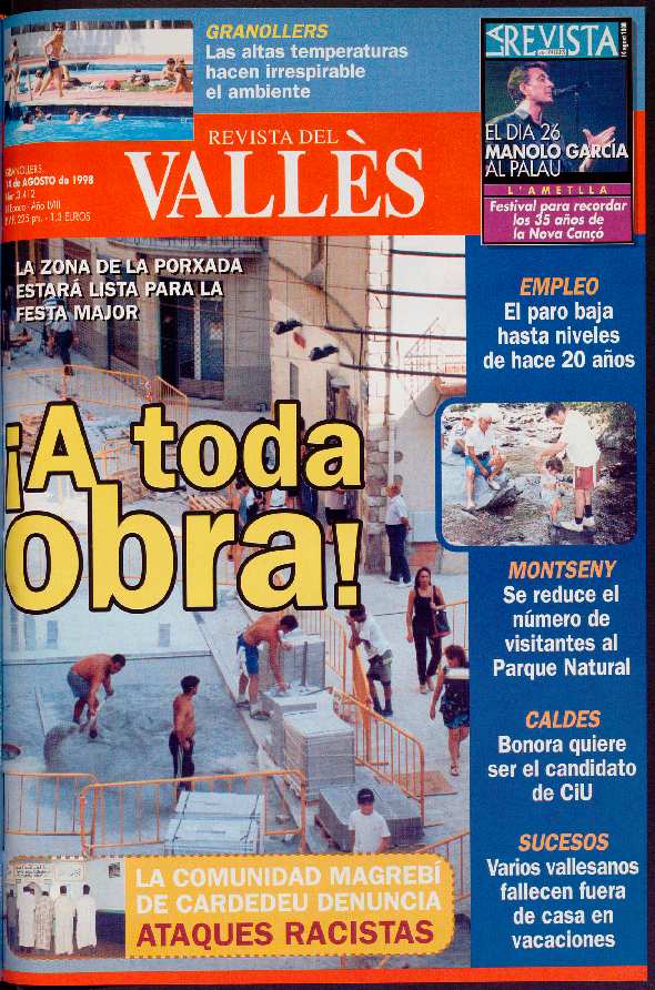 Revista del Vallès, 14/8/1998 [Issue]