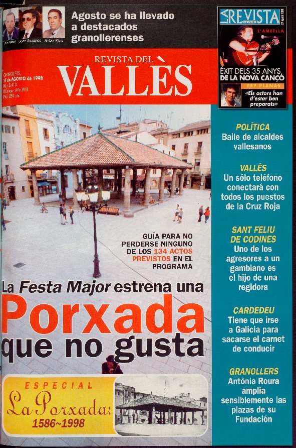 Revista del Vallès, 27/8/1998 [Issue]