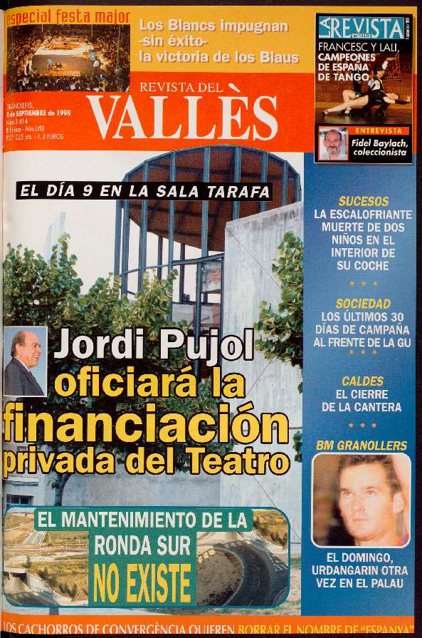 Revista del Vallès, 4/9/1998 [Issue]