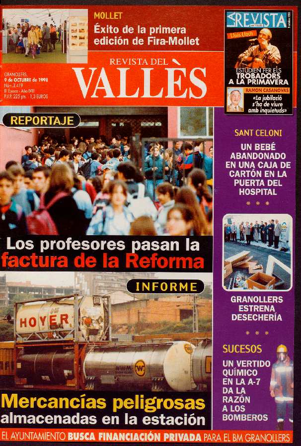 Revista del Vallès, 9/10/1998 [Issue]