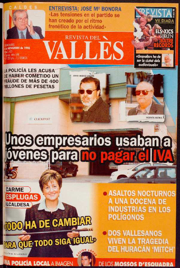 Revista del Vallès, 6/11/1998 [Issue]