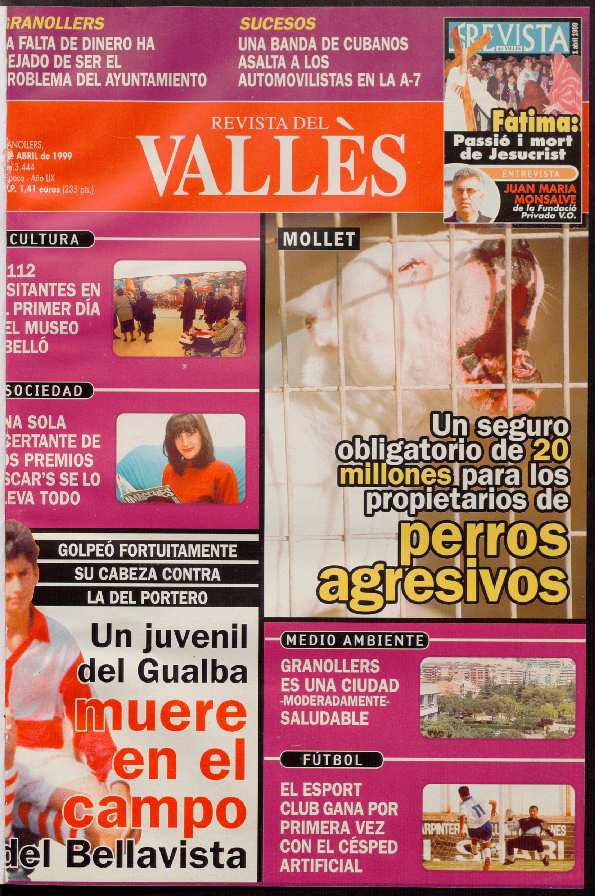 Revista del Vallès, 2/4/1999 [Issue]