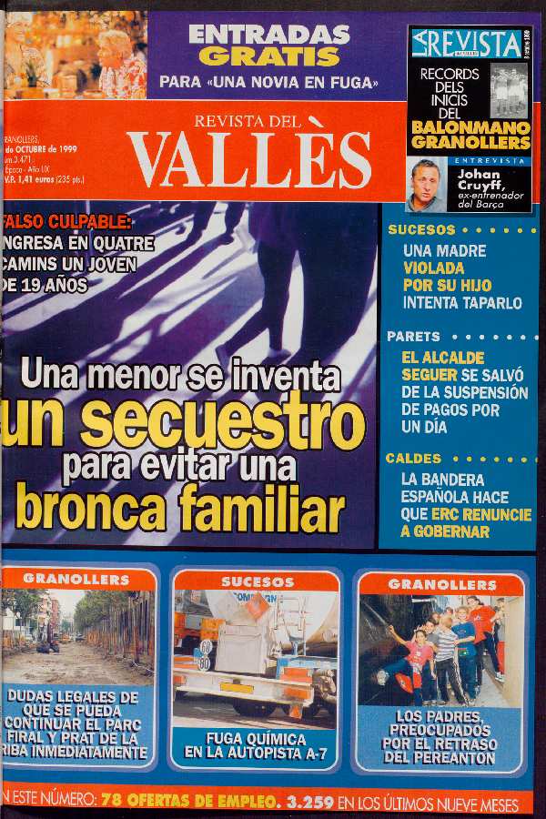 Revista del Vallès, 8/10/1999 [Issue]