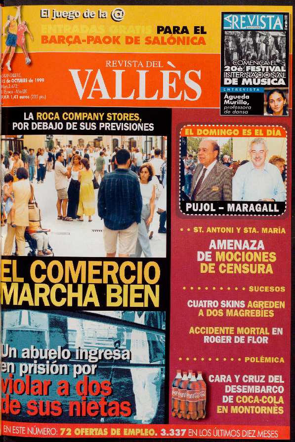 Revista del Vallès, 15/10/1999 [Ejemplar]