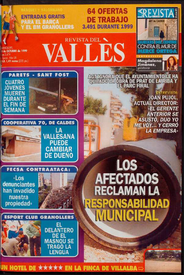 Revista del Vallès, 29/10/1999 [Ejemplar]