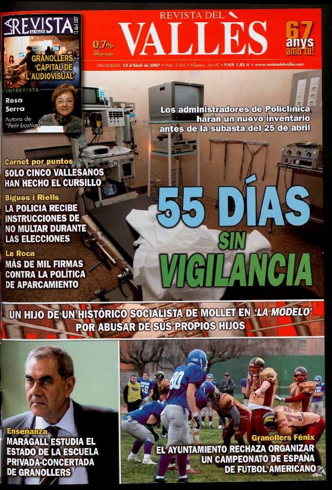 Revista del Vallès, 13/4/2007 [Ejemplar]
