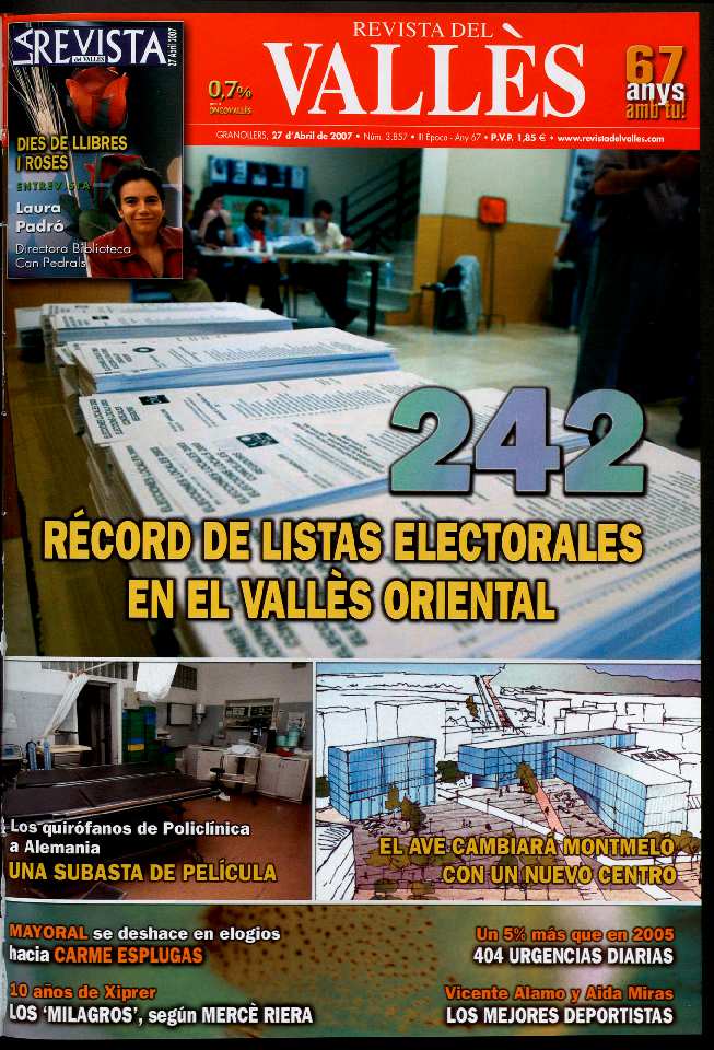 Revista del Vallès, 27/4/2007 [Ejemplar]