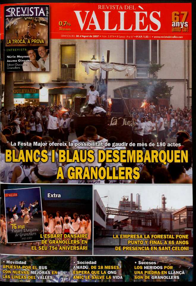 Revista del Vallès, 30/8/2007 [Ejemplar]
