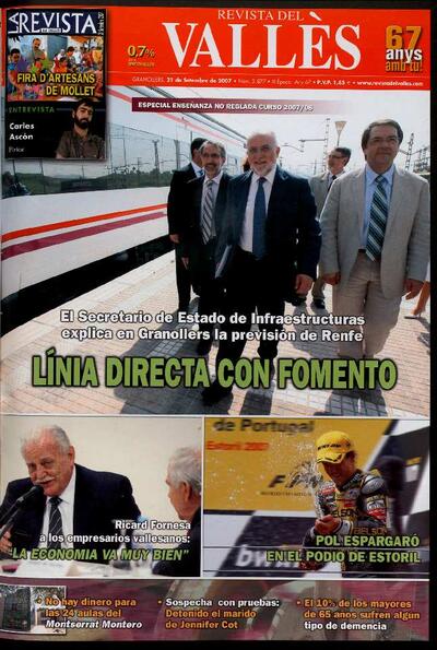 Revista del Vallès, 21/9/2007 [Issue]