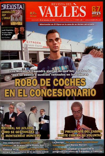 Revista del Vallès, 28/9/2007 [Ejemplar]