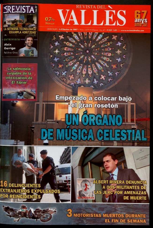 Revista del Vallès, 5/10/2007 [Ejemplar]