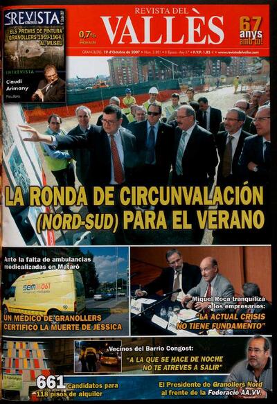 Revista del Vallès, 19/10/2007 [Ejemplar]