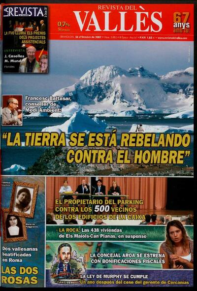 Revista del Vallès, 26/10/2007 [Ejemplar]