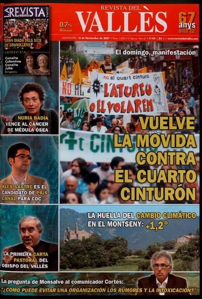 Revista del Vallès, 16/11/2007 [Ejemplar]