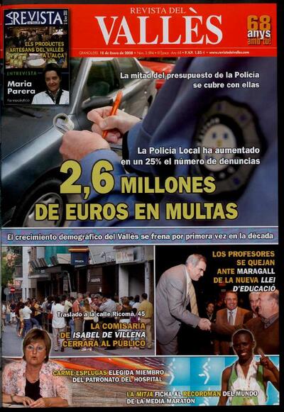 Revista del Vallès, 18/1/2008 [Issue]