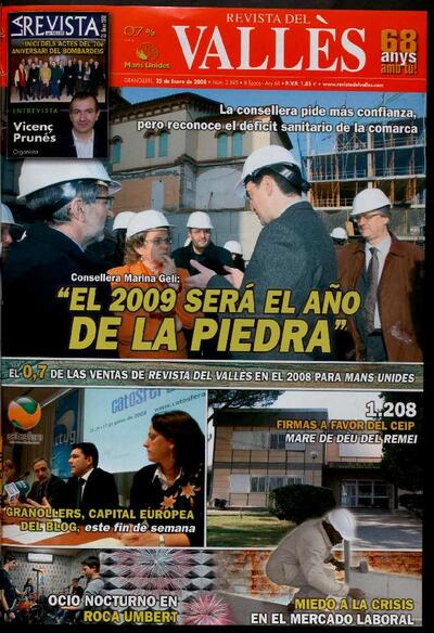 Revista del Vallès, 25/1/2008 [Issue]