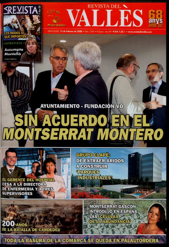 Revista del Vallès, 15/2/2008 [Issue]
