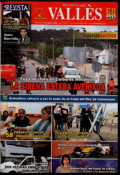 Revista del Vallès, 25/4/2008 [Issue]