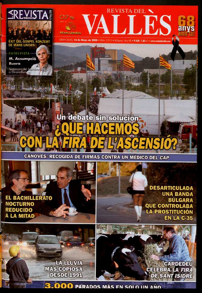 Revista del Vallès, 16/5/2008 [Issue]