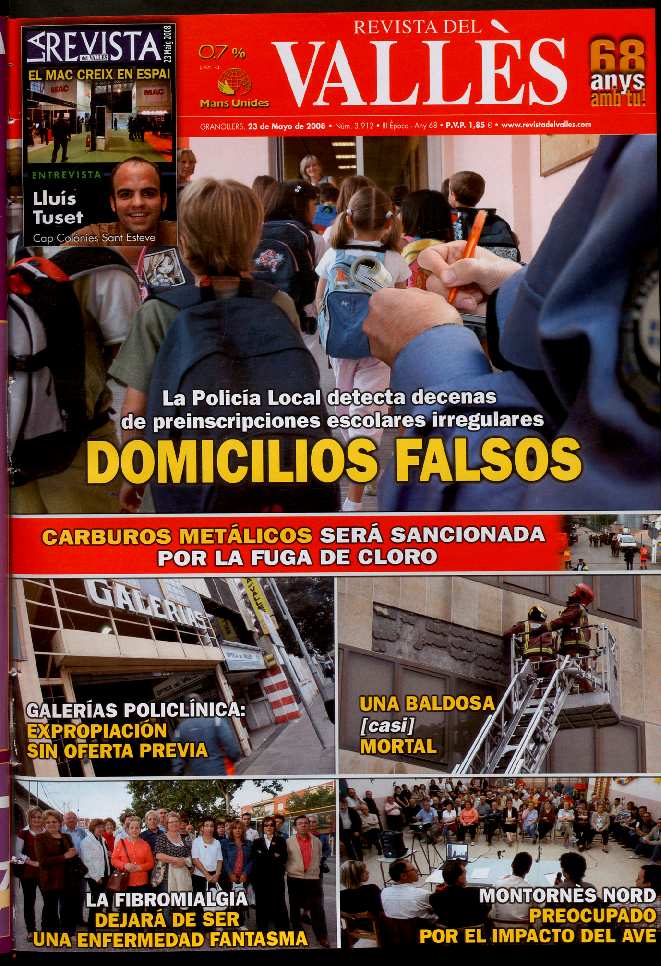 Revista del Vallès, 23/5/2008 [Issue]