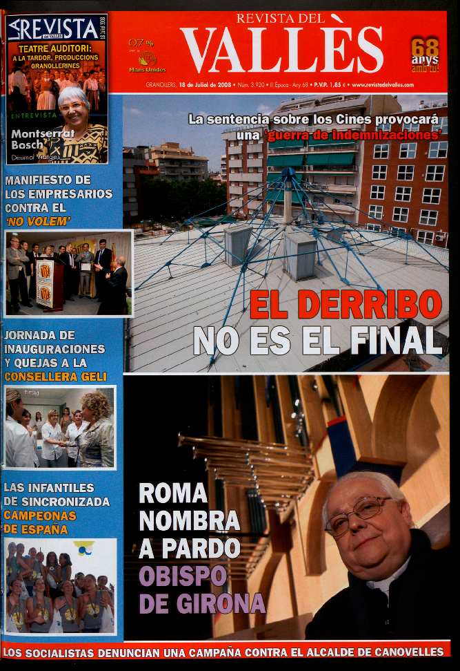 Revista del Vallès, 18/7/2008 [Issue]