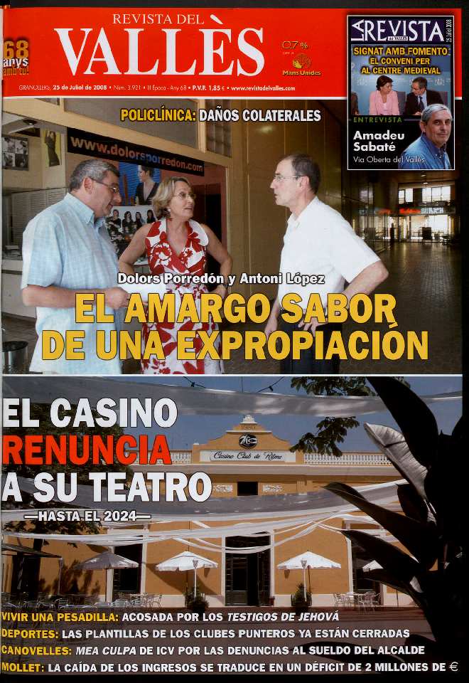 Revista del Vallès, 25/7/2008 [Issue]