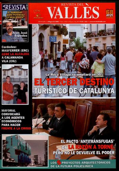 Revista del Vallès, 1/8/2008 [Issue]