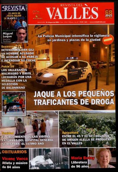 Revista del Vallès, 22/8/2008 [Issue]