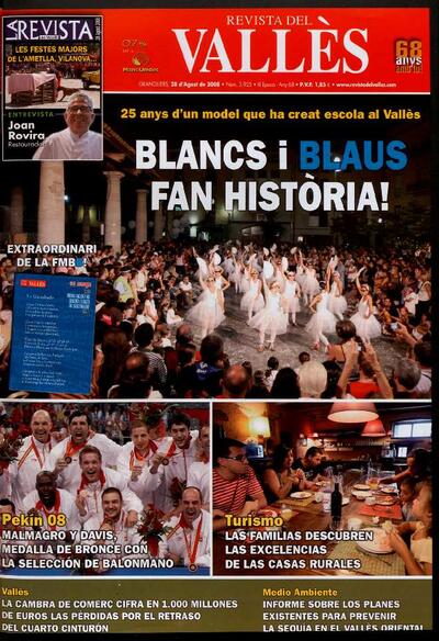 Revista del Vallès, 28/8/2008 [Issue]